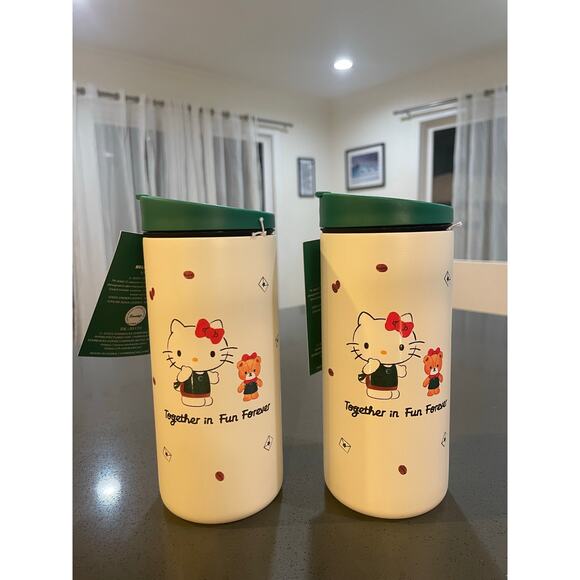 Starbucks x Hello Kitty 2025 Limited Edition Stainless Steel Tumbler 12 oz - Picture 12 of 15